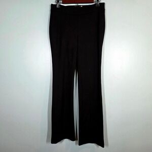Crosby Mollie Burch Women Black PullOn Bootcut Stretch Dress Pants Medium 1438PR